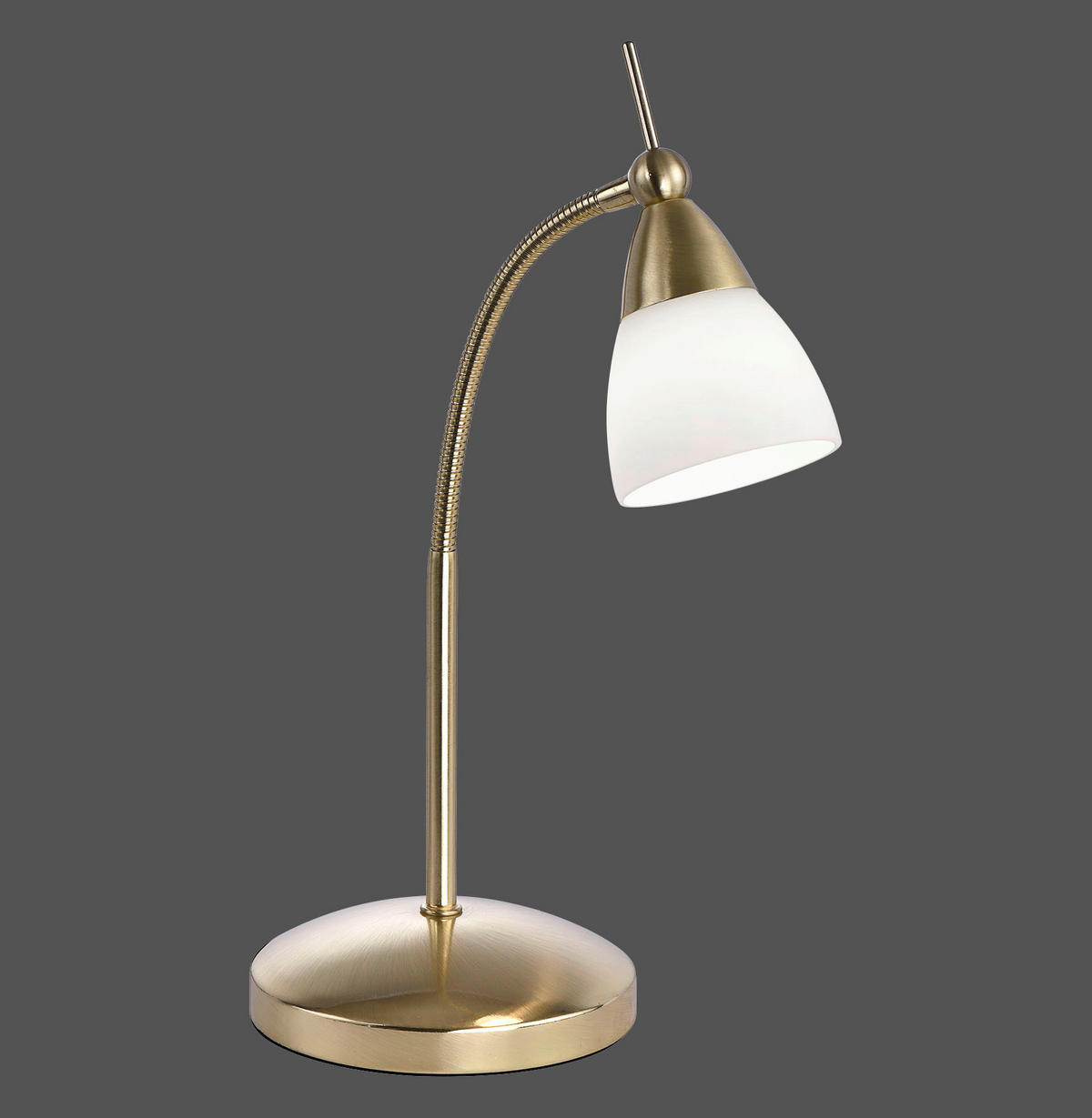 LED-TISCHLEUCHTE Pino 30/30/45 cm   - Messingfarben, Basics, Glas/Metall (30/30/45cm) - Paul Neuhaus