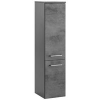 MIDISCHRANK 30/130/35 cm  - Dunkelgrau/Anthrazit, KONVENTIONELL, Holzwerkstoff (30/130/35cm) - Xora