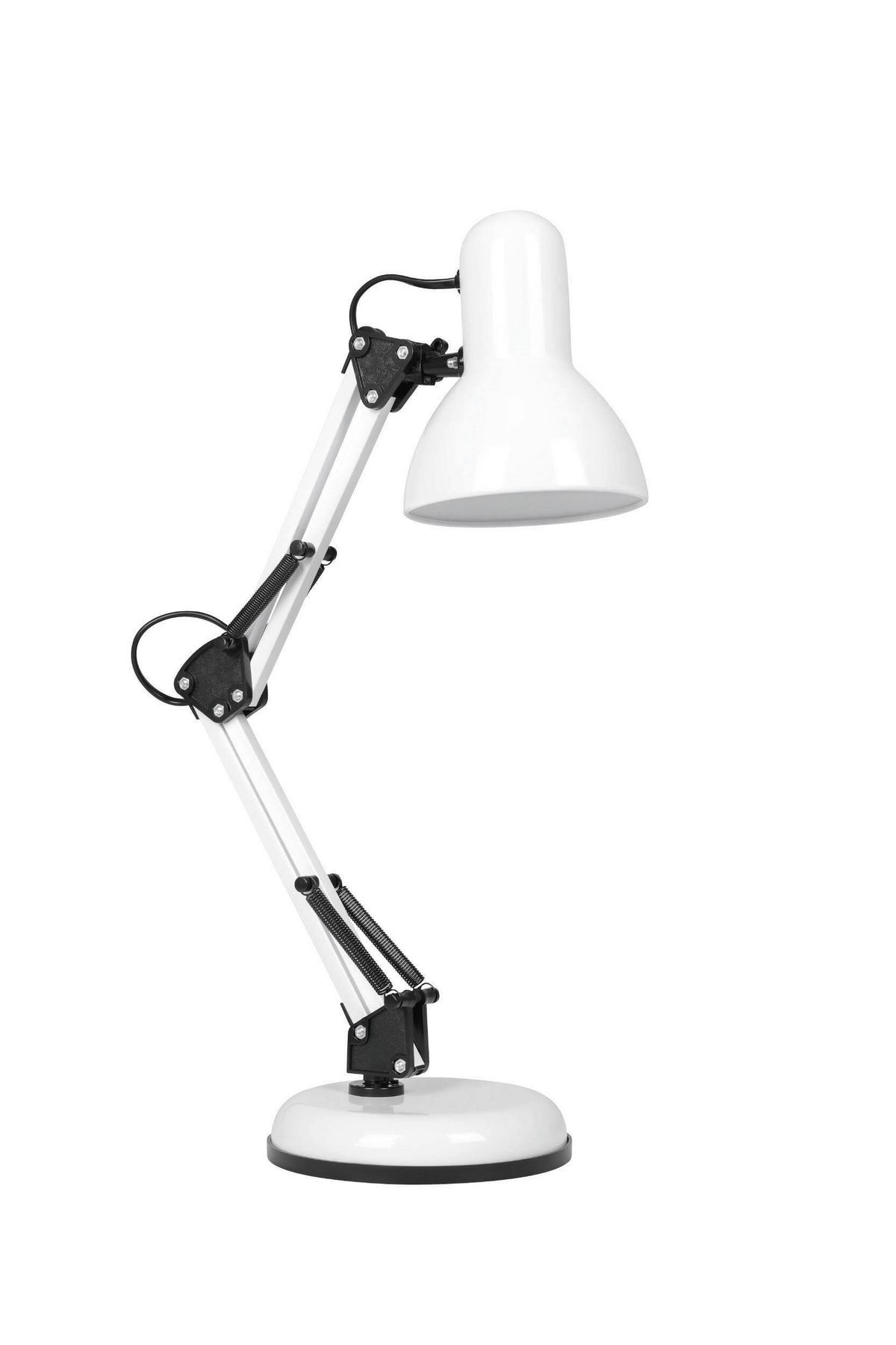 BORDSLAMPA 16/53 cm   - vit/svart, Basics, metall (16/53cm) - Eglo