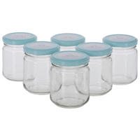 EINMACHGLAS-SET - Basics, Glas/Metall (6,5/8,5cm)