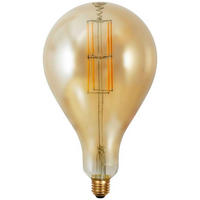 LED-SIJALKA   //// - barve jantarja, Basics, kovina/steklo (16/28cm) - Marama