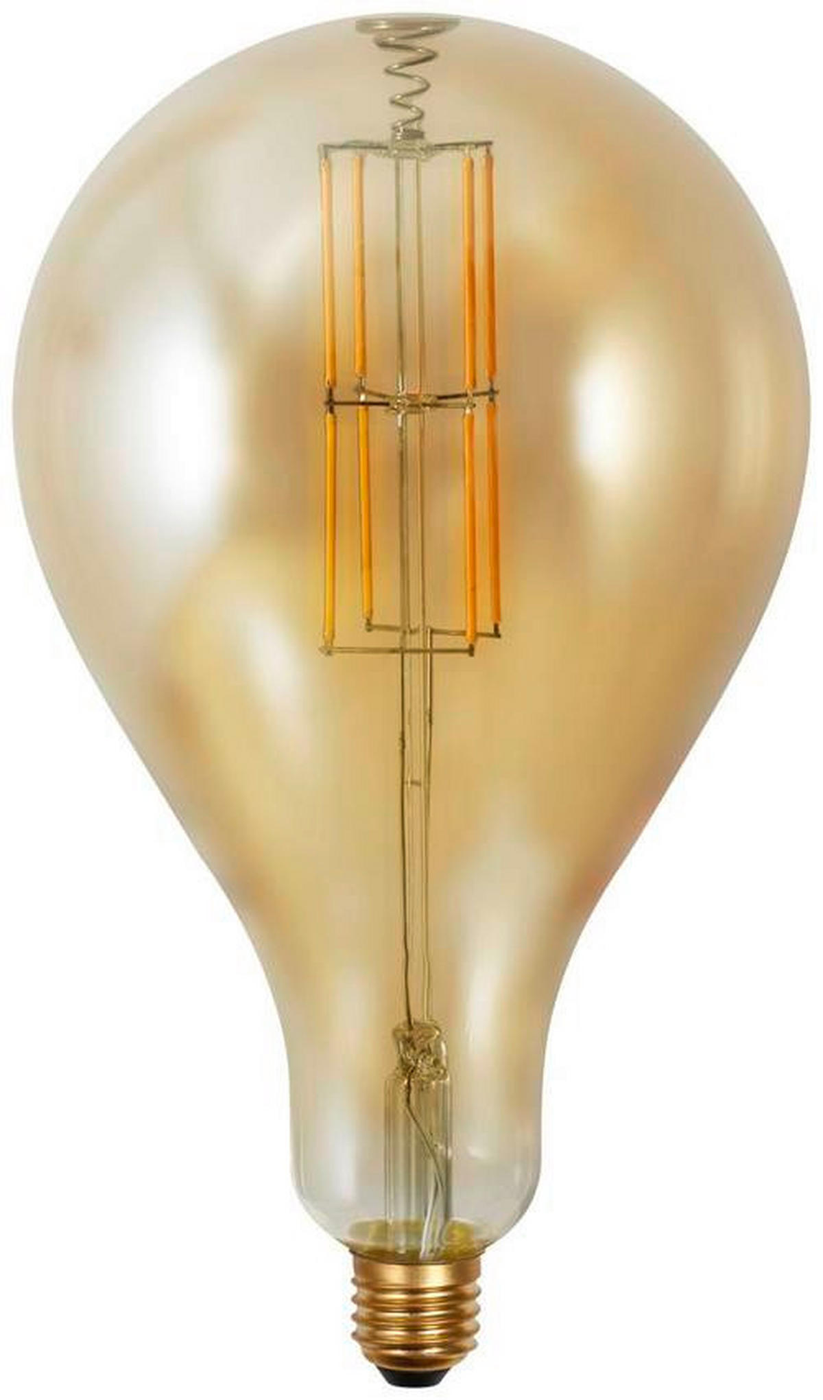 LED-SIJALKA   //// - barve jantarja, Basics, kovina/steklo (16/28cm) - Marama