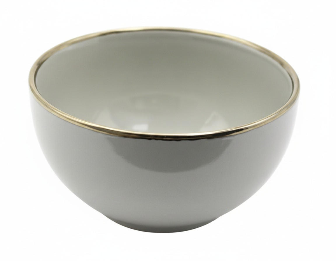 SKÅL 14 cm cm   - grå, Basics, keramik (14 cmcm) - Mäser