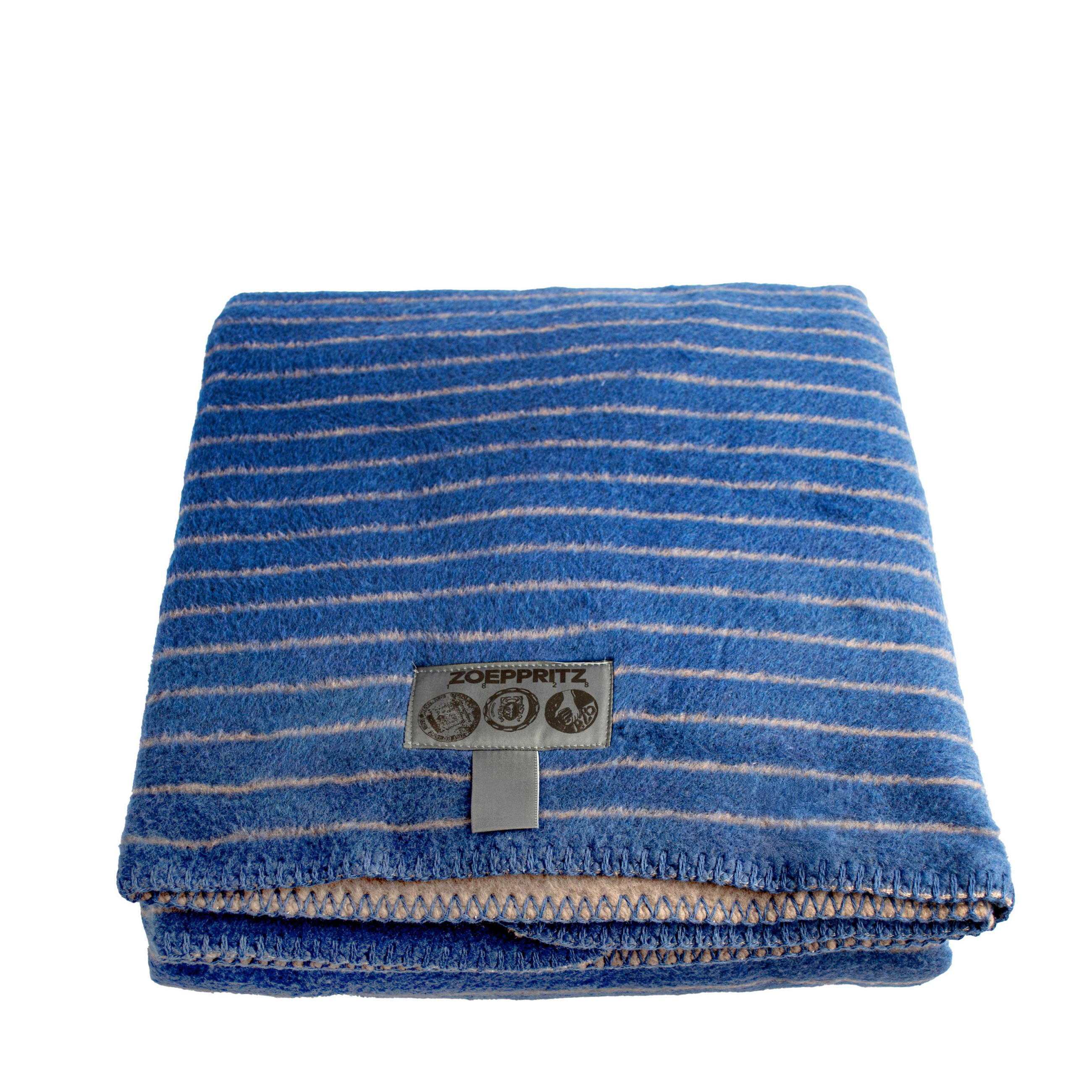 DECKE 150/200 cm  - Blau, Basics, Textil (150/200cm) - Zoeppritz