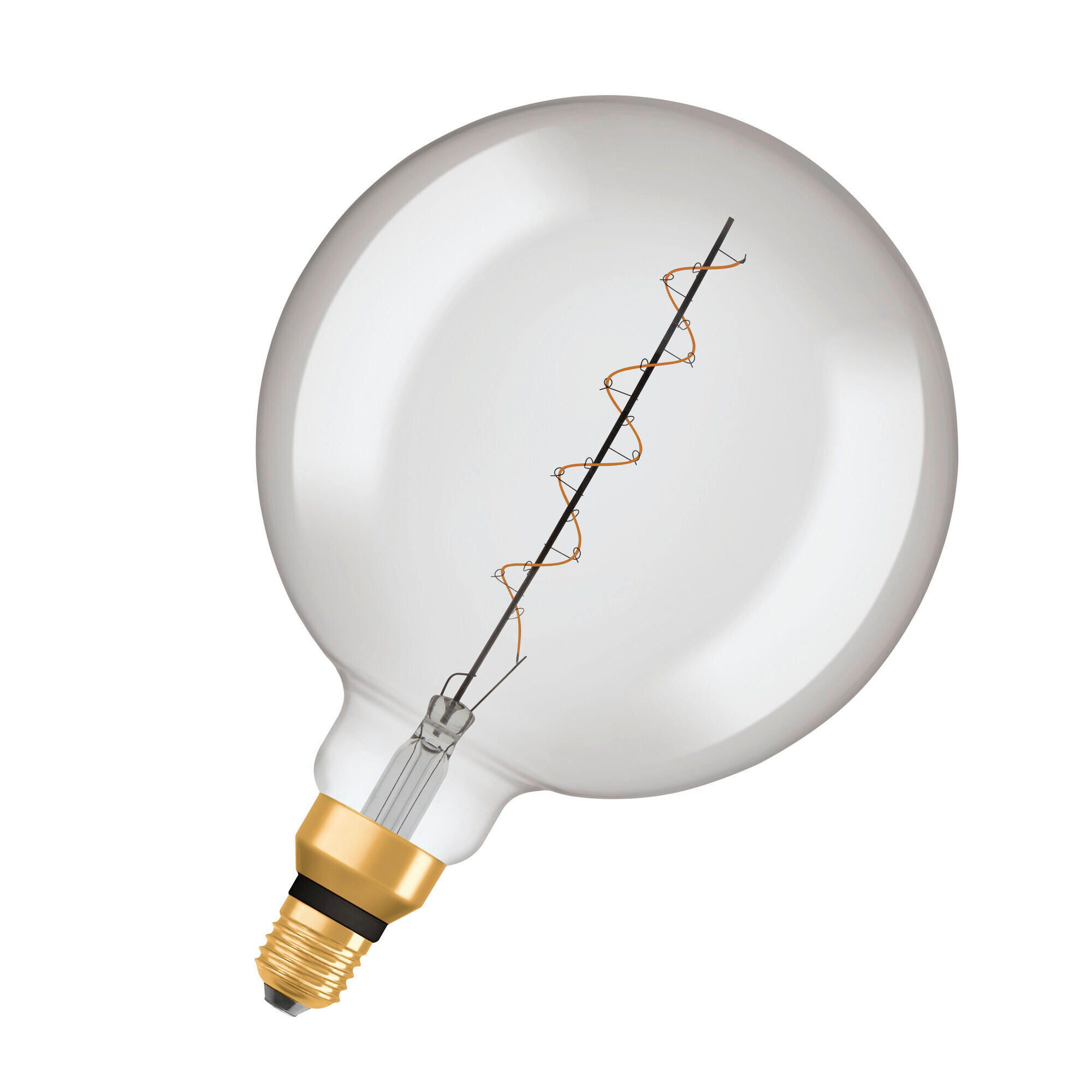 LED-LEUCHTMITTEL   E27 4,8 W  - Hellgrau, Basics, Glas (20/29,5cm) - Osram