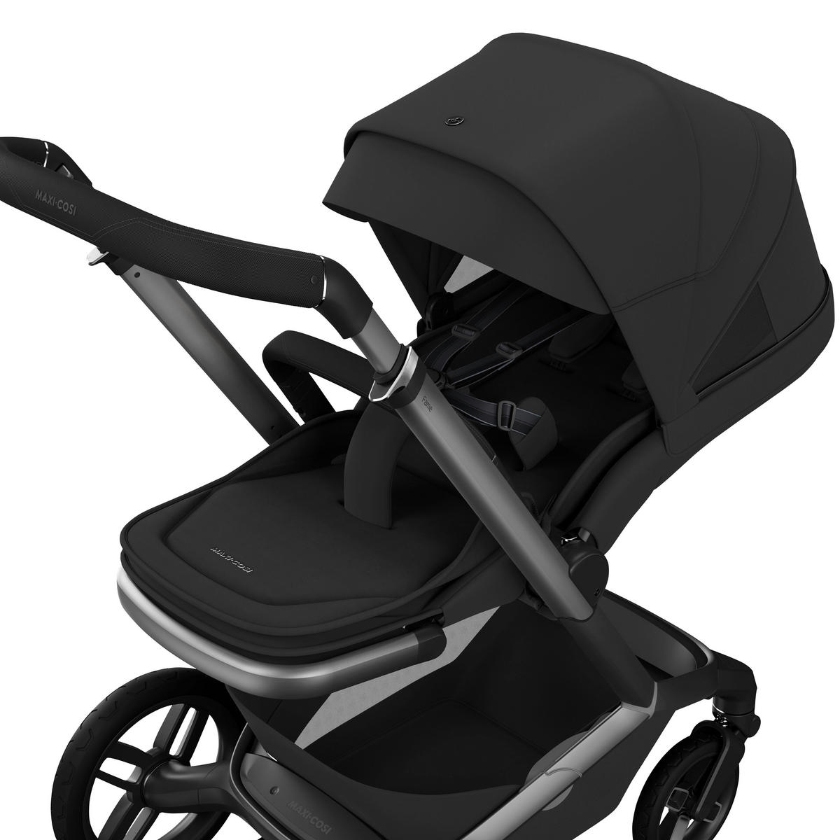 KINDERWAGEN Fame  - Schwarz, Basics, Textil (61.5/98-110/86,5-95,5cm) - Maxi-Cosi