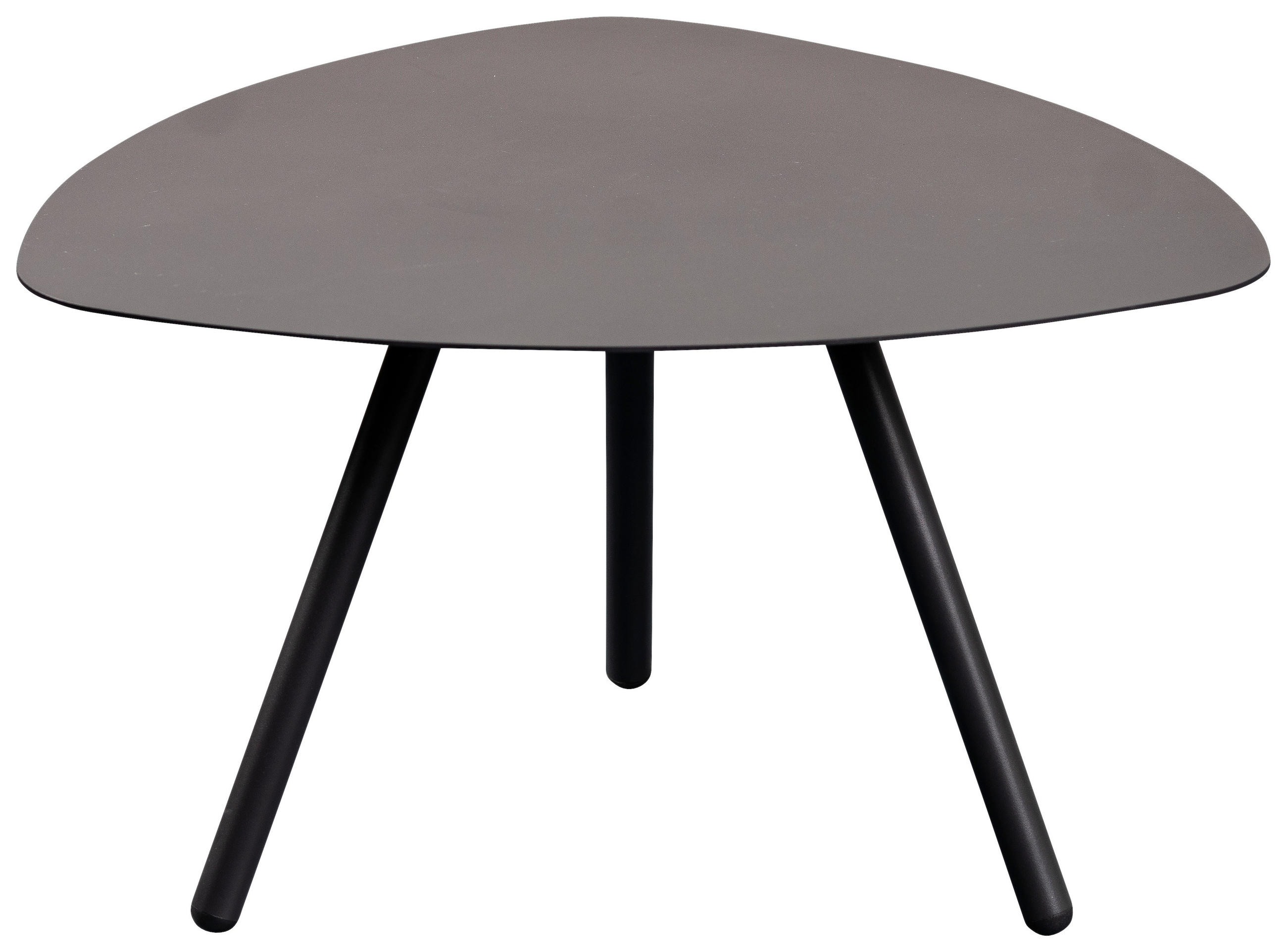 BEISTELLTISCH 60/60/35 cm Anthrazit  - Anthrazit, Design, Metall (60/60/35cm) - Xora