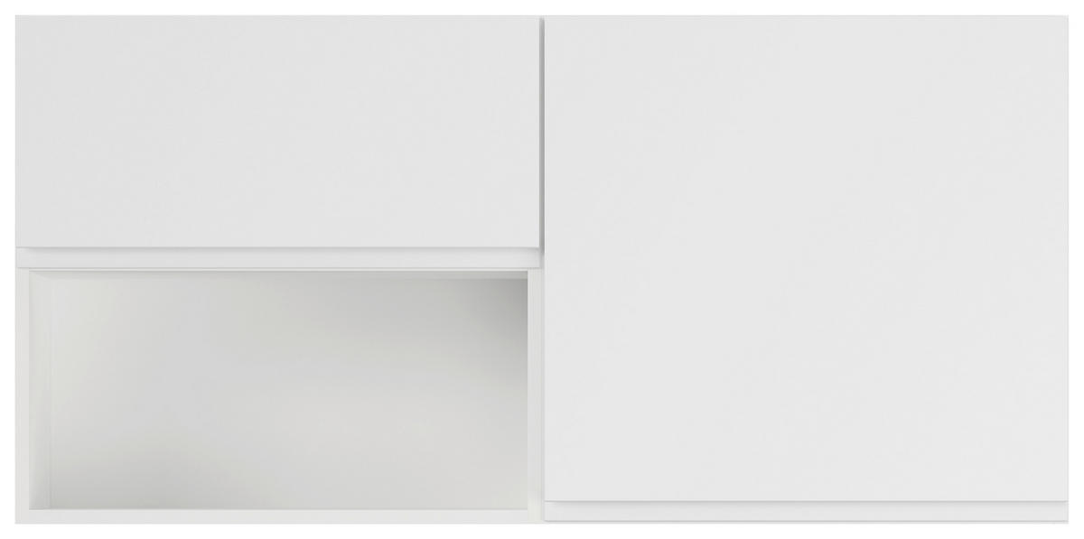 KÜCHENOBERSCHRANK 120/57,9/35,6 cm  Weiss  - Weiss, Basics, Holzwerkstoff (120/57,9/35,6cm) - Impuls