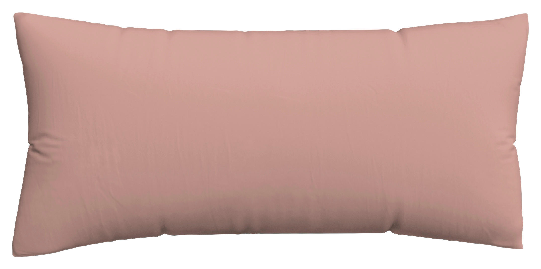 Schlafgut Kopfkissenbezug Woven Satin Rosa 40x80 cm