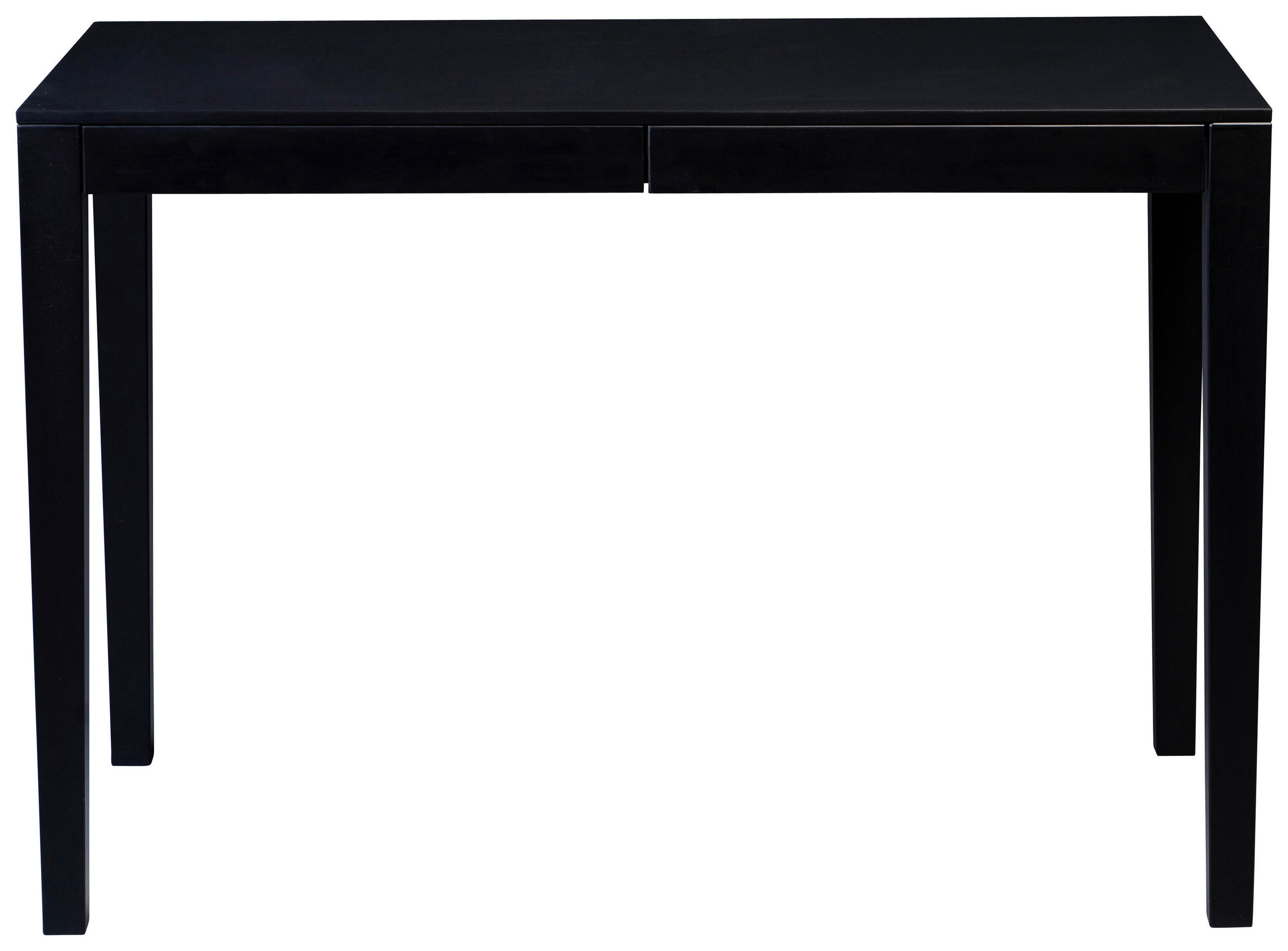 SCHREIBTISCH 110/60/75 cm  in Schwarz  - Schwarz, KONVENTIONELL, Holzwerkstoff (110/60/75cm) - Livetastic
