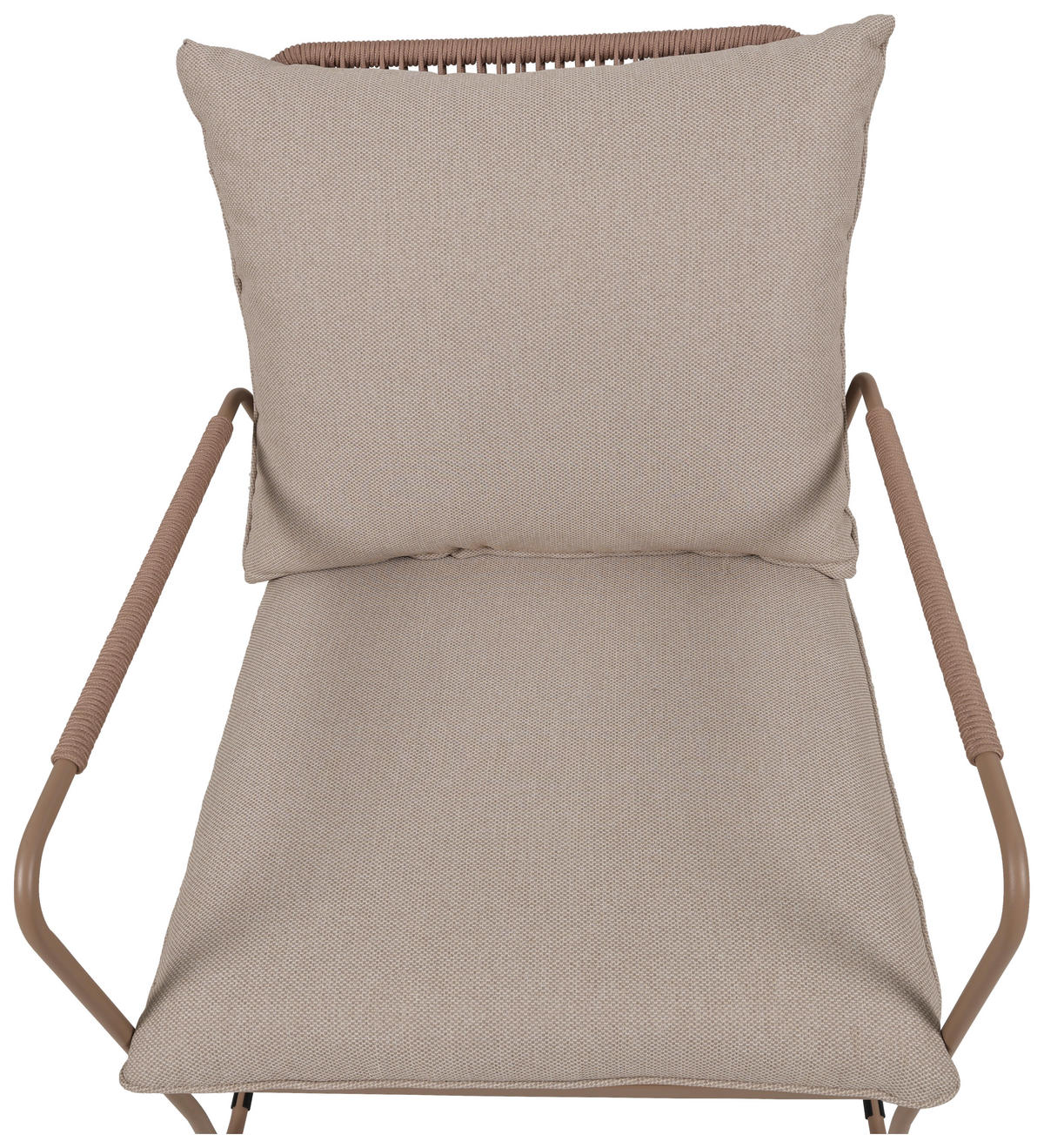 GARTENSET Webstoff Eisen  - Beige/Naturfarben, Design, Textil/Metall - Ambia Garden