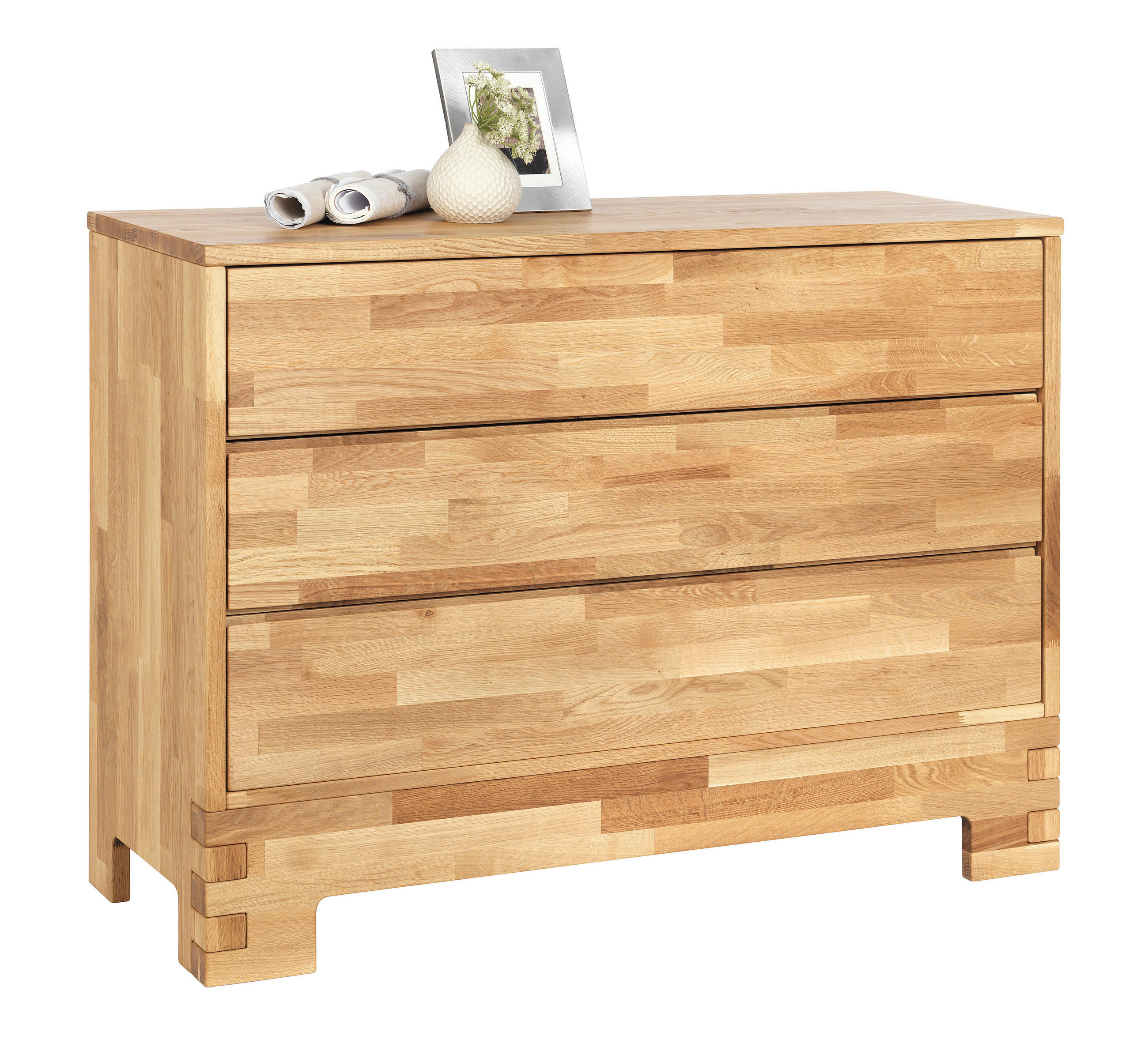 KOMMODE  in 121/88,5/45 cm  - Eichefarben, Design, Holz (121/88,5/45cm) - Linea Natura