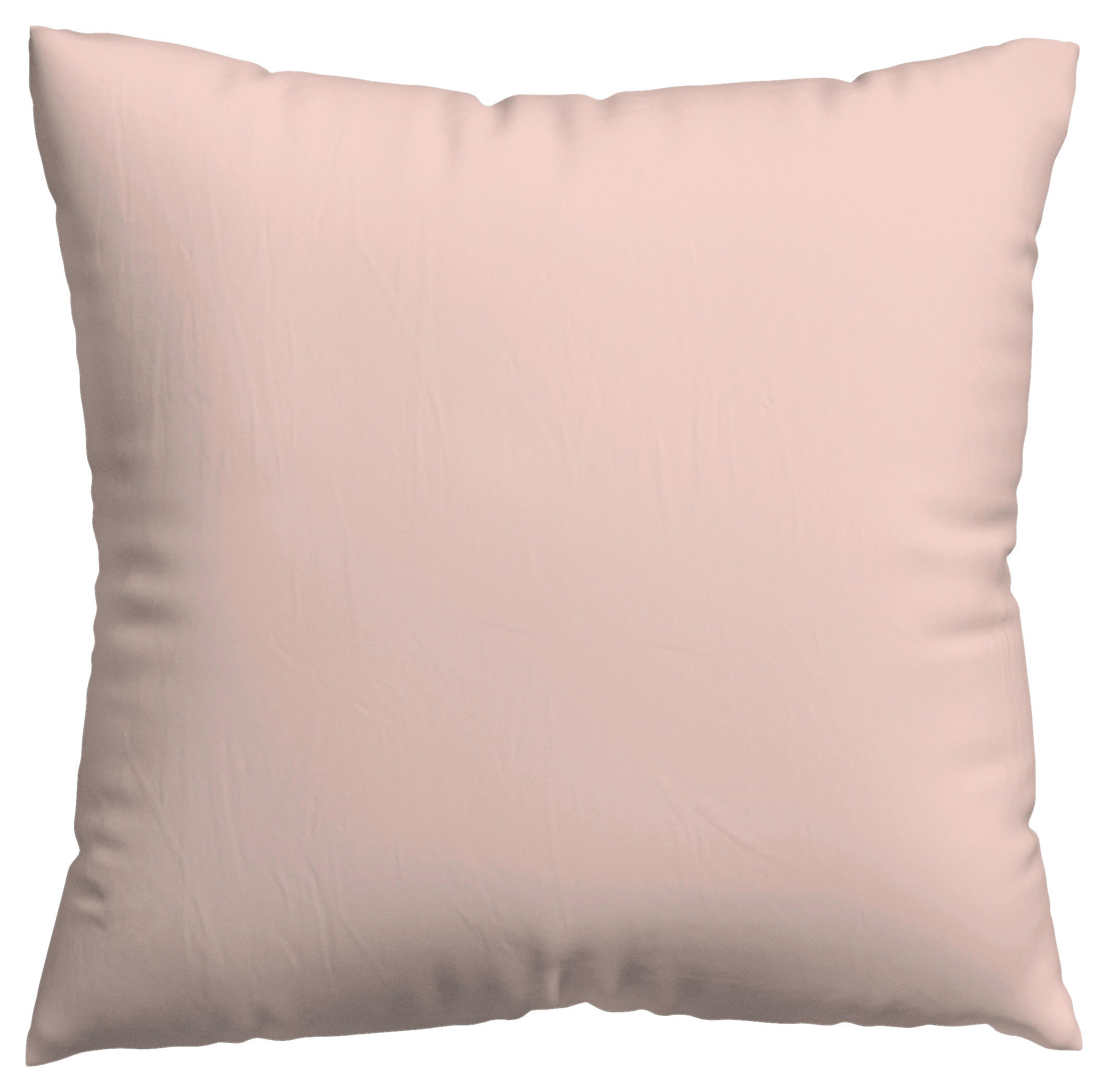 KISSENHÜLLE WOVEN SATIN 40/40 cm  - Hellrosa, Basics, Textil (40/40cm) - Schlafgut