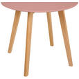 KINDERTISCH - Buchefarben/Rosa, Trend, Holz/Holzwerkstoff (60/50,5cm) - My Baby Lou