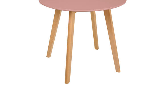 KINDERTISCH - Buchefarben/Rosa, Trend, Holz/Holzwerkstoff (60/50,5cm) - My Baby Lou