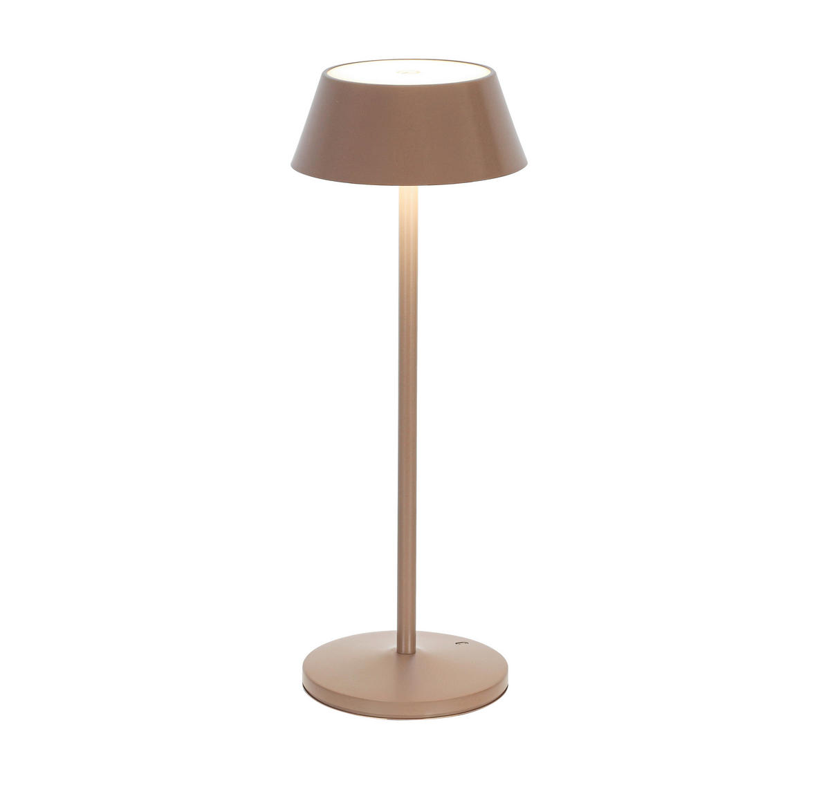 STOLNA PUNJIVA SVJETILJKA  - crna/taupe, Design, metal/plastika (11/30cm) - Dieter Knoll