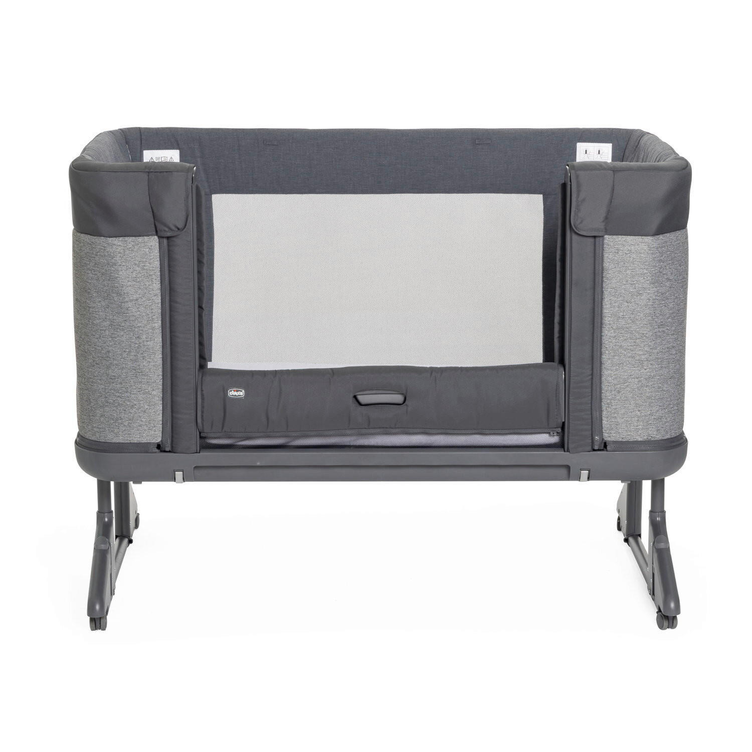 BEISTELLBETT Next2me Forever  - Dunkelgrau, Basics (121/91,1/108,2/73,8cm) - Chicco