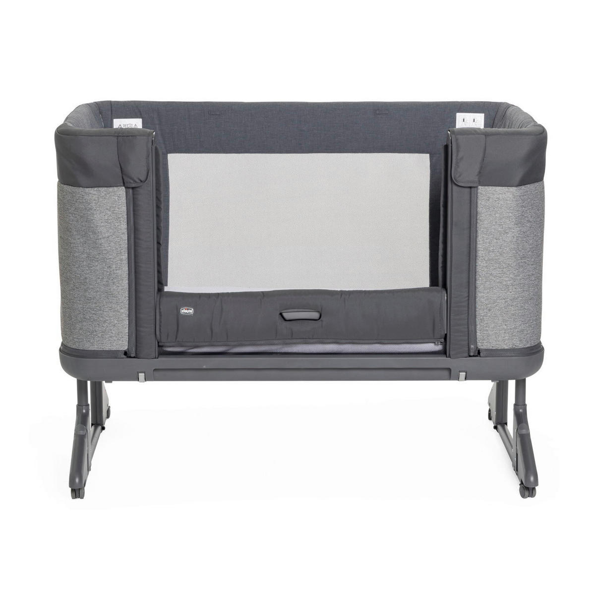 BEISTELLBETT Next2me Forever  - Dunkelgrau, Basics (121/91,1/108,2/73,8cm) - Chicco