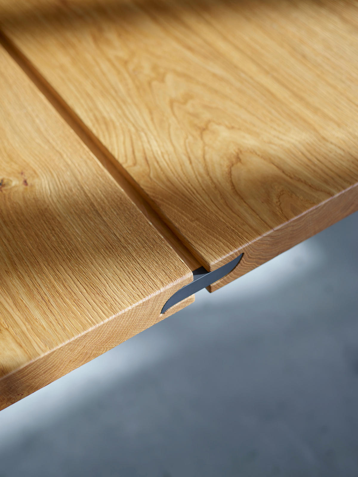 ESSTISCH in Holz, Metall 350/100/75 cm  - Eichefarben/Schwarz, KONVENTIONELL, Holz/Metall (350/100/75cm) - Team 7