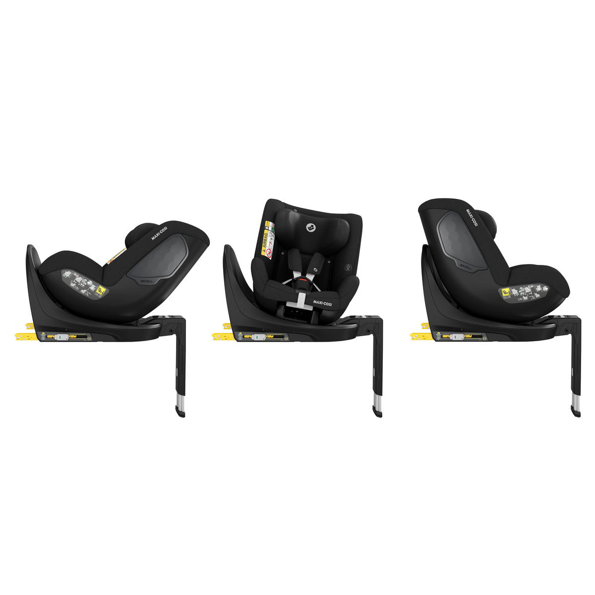 AUTO-SEDIŠTE ZA DECU  Mica Eco i-Size Authentic Black  - crna, Osnovno, tekstil/plastika - Maxi-Cosi