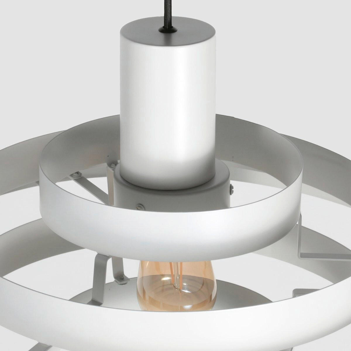 HÄNGELEUCHTE  50/160/50 cm   - Weiss, Trend, Metall (50/160/50cm)