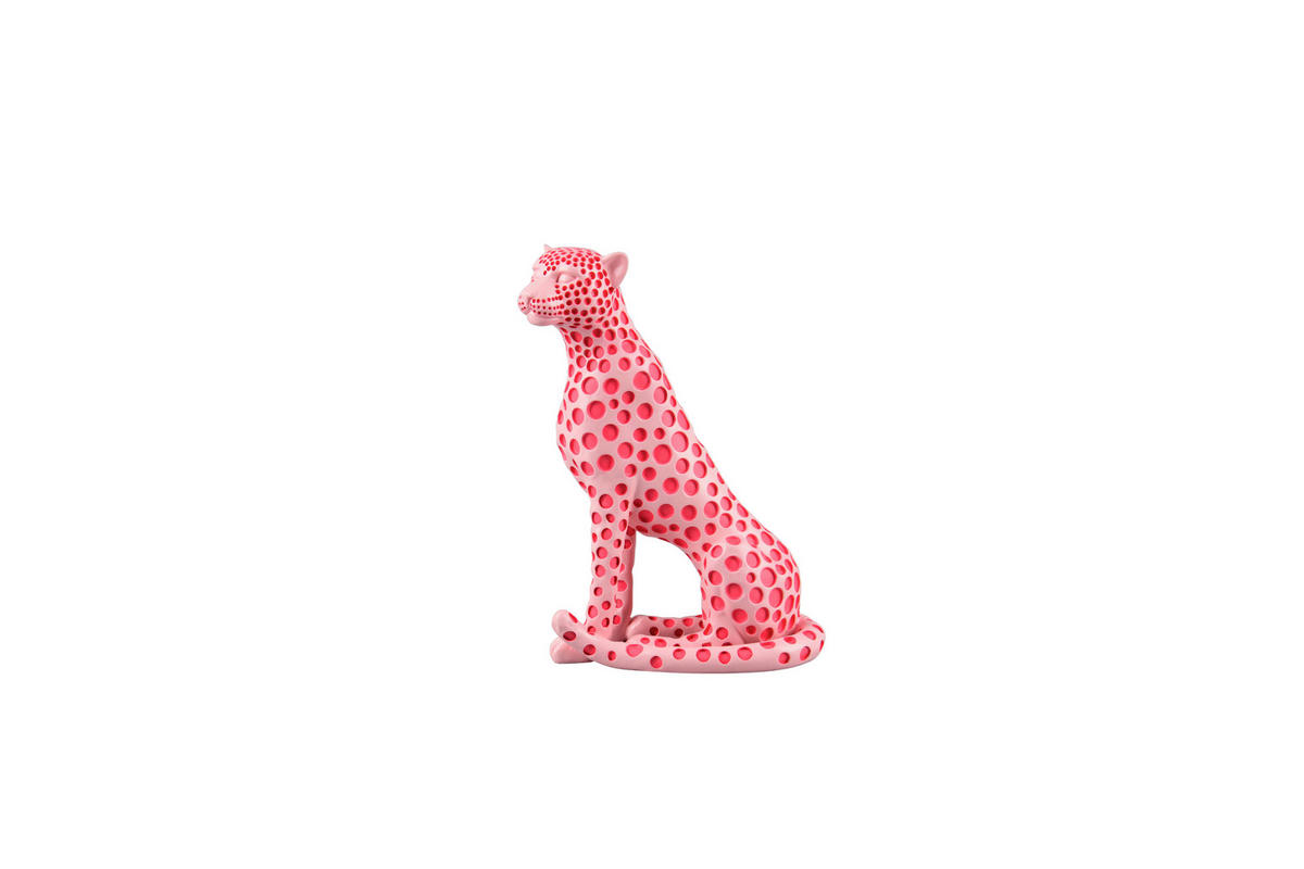 DEKOLEOPARD - Rosa, Basics, Kunststoff (10,5/26/19cm)