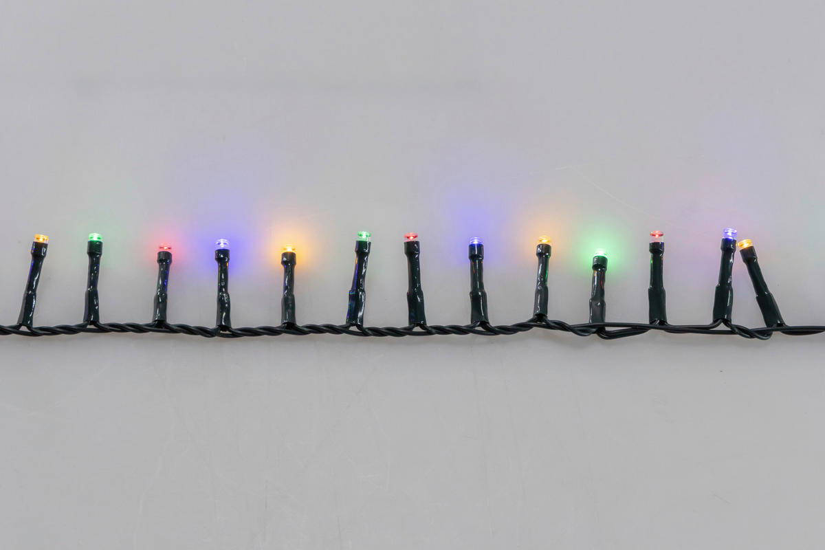LICHTERKETTE 750 cm  - Grün, KONVENTIONELL, Kunststoff (750cm) - X-Mas