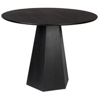 ESSTISCH in Holz, Holzwerkstoff 100/100/76 cm  - Schwarz, Basics, Holz/Holzwerkstoff (100/100/76cm) - Zuiver