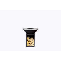 FEUERSTELLE Tiger Fire  - Schwarz, Basics, Metall (88/95/88cm) - Zebra 