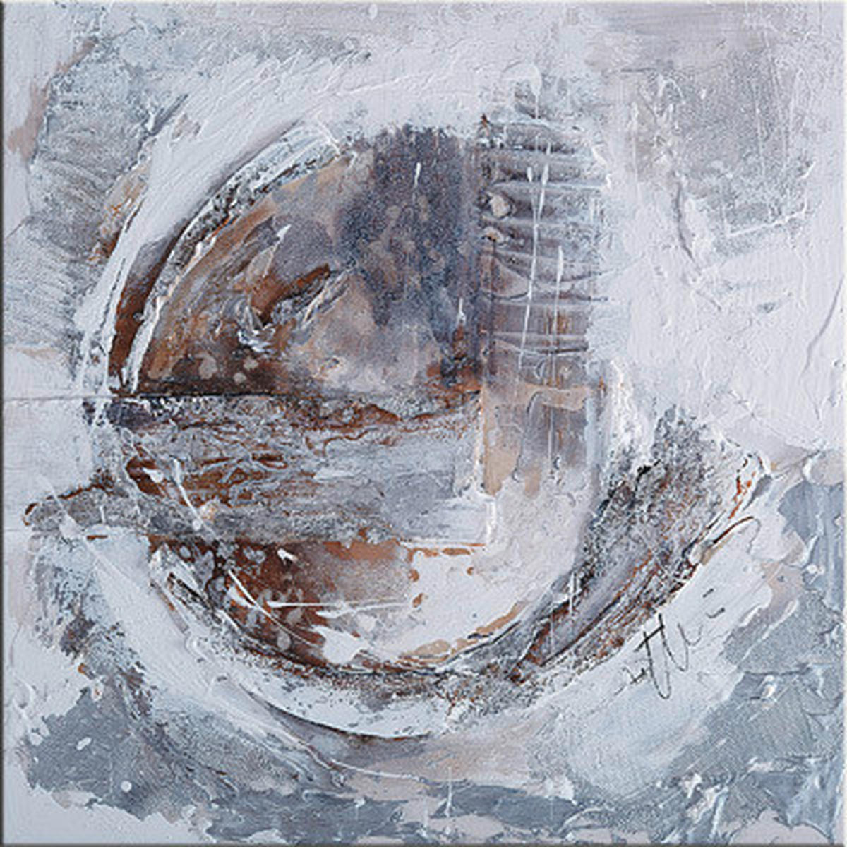 OBRAZ NA PLÁTNĚ, 60/60 cm  - Basics, dřevo (60/60cm)