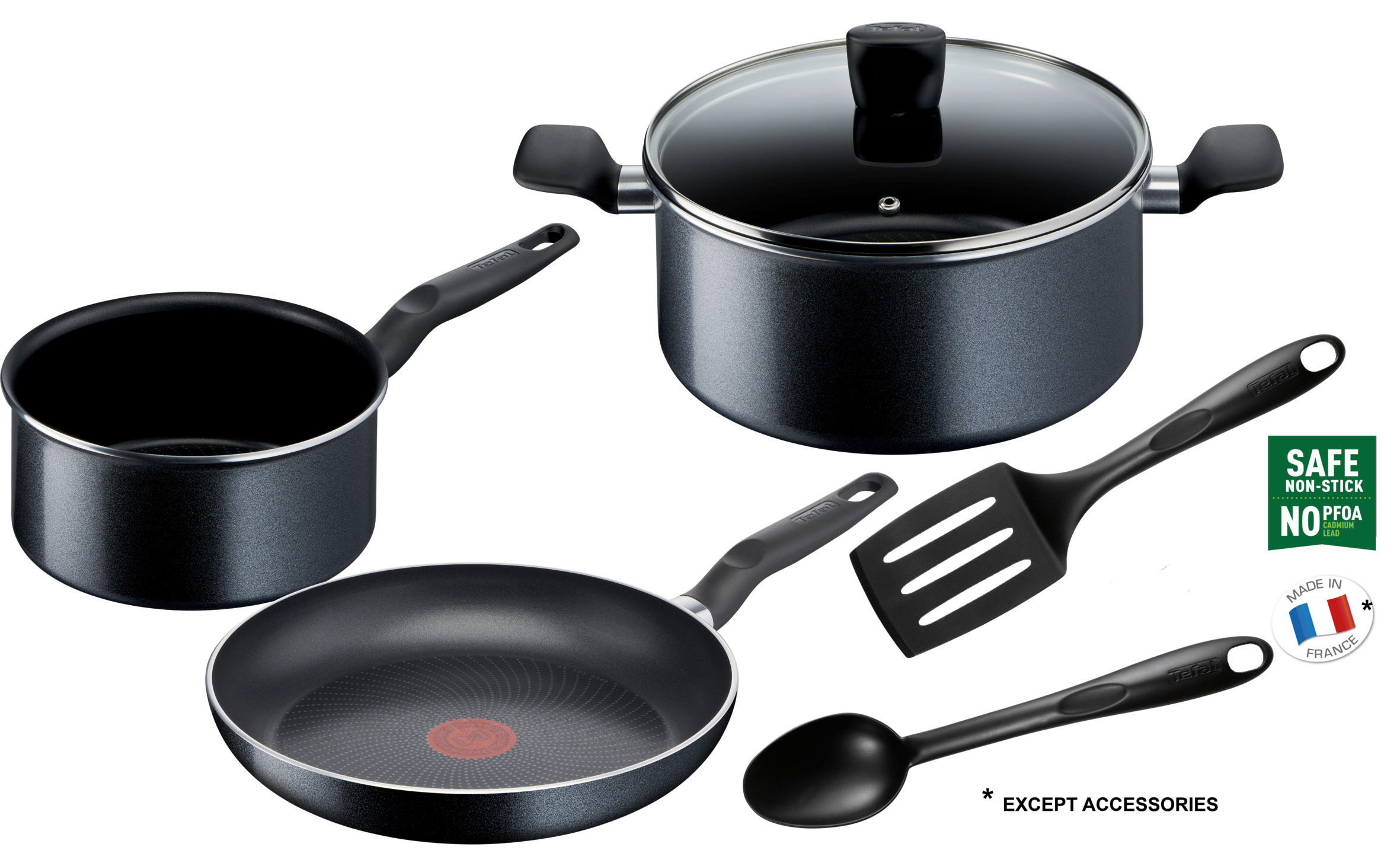 FŐZŐEDÉNYKÉSZLET 6 részes  - Konventionell - Tefal