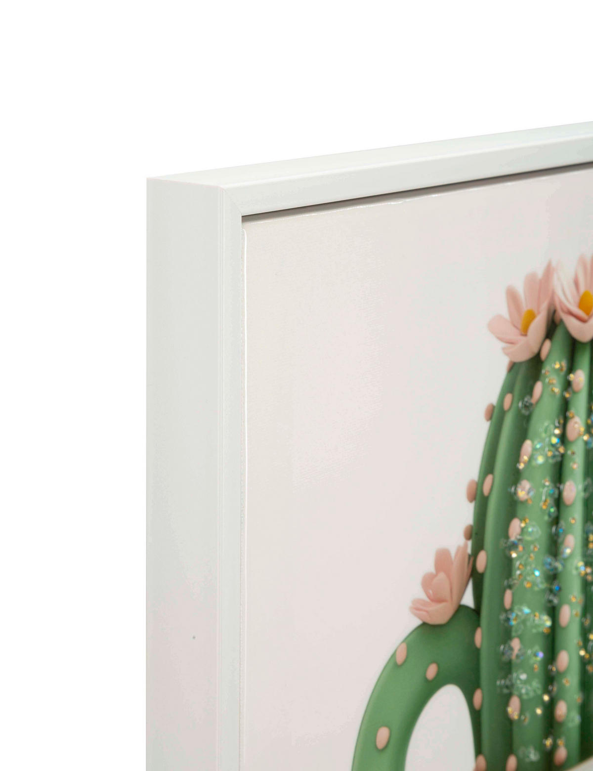 LEINWANDBILD Blumen  - Weiß, Basics, Holz/Kunststoff (40/40/2.8cm)
