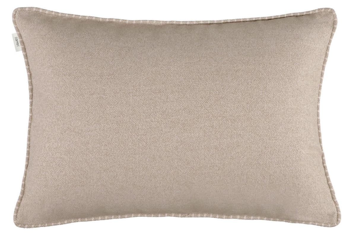 KISSENHÜLLE E-Fun 38/58 cm  - Beige, Basics, Textil (38/58cm) - Esprit