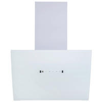 FLÄKTKÅPA CH99060WA  - vit, Trend, metall/glas (60/78-116/40,8cm) - Respekta