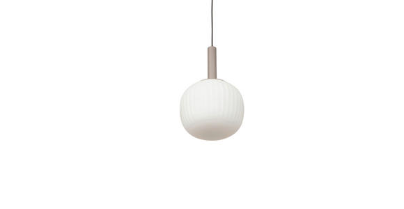 LED-HÄNGELEUCHTE 43/150 cm  - Weiß, Design, Glas/Metall (43/150cm) - Novel