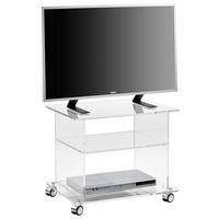 TV-ELEMENT Kunststoff Klar  - Klar, Design, Kunststoff (60/51/45cm) - Xora