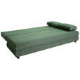 SCHLAFSOFA Taras  mit Stoffauswahl Cord Grün  - Schwarz/Grün, Design, Kunststoff/Textil (197/77/81cm) - Xora