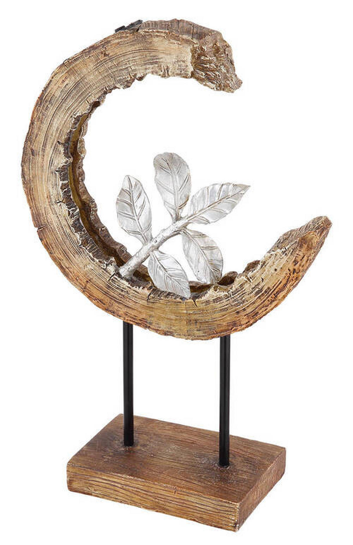 SVJETILJKA SOLARNA  - srebrne boje/smeđa, Design, metal/plastika (24/10/52cm) - Globo