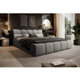 POLSTERBETT 160/200 cm,  in Greige,  - Greige/Schwarz, Design, Kunststoff/Textil (160/200cm) - Esposa