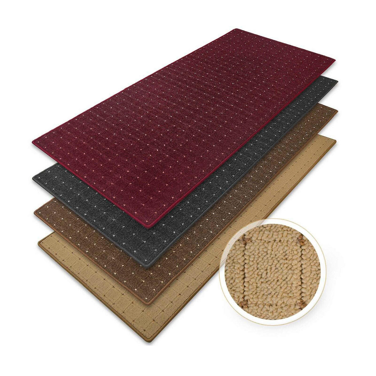 WEBTEPPICH 80/150 cm Rapido Grau  - Grau, Design, Textil (80/150cm) - Novel