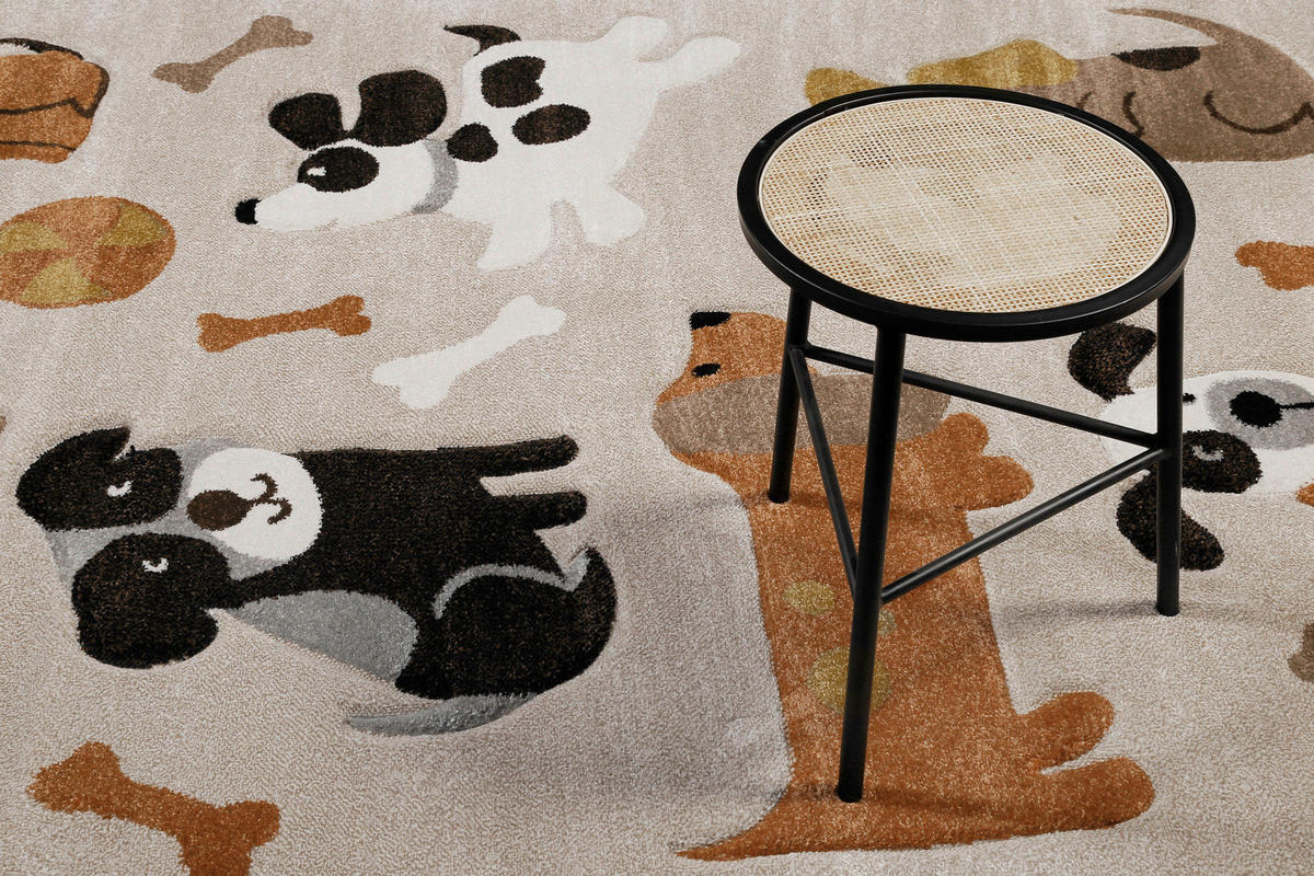 KINDERTEPPICH 80/150 cm Rocky & Friends  - Multicolor, KONVENTIONELL, Textil (80/150cm)