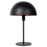 TISCHLEUCHTE - Messingfarben/Schwarz, Design, Metall (25/40cm) - Lucide