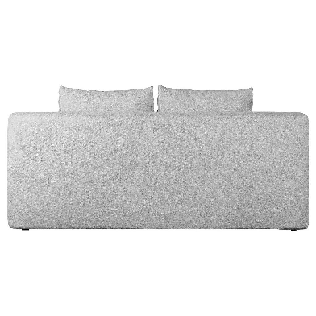 Thumbnail - Mid.you Schlafsofa, Hellgrau, Textil, Buche, 2-Sitzer, Füllung: Schaumstoffflocken,Schaumstoffflocken, 202x85x110 cm, Ma...