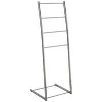 HANDTUCHSTÄNDER - Edelstahlfarben, Design, Metall (43/119/34cm)