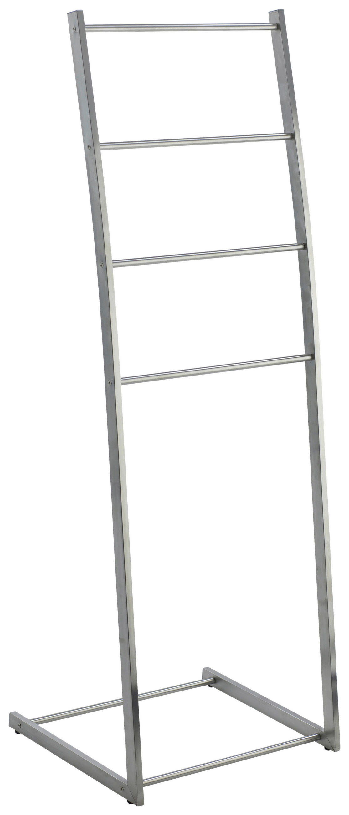 HANDTUCHSTÄNDER - Edelstahlfarben, Design, Metall (43/119/34cm)