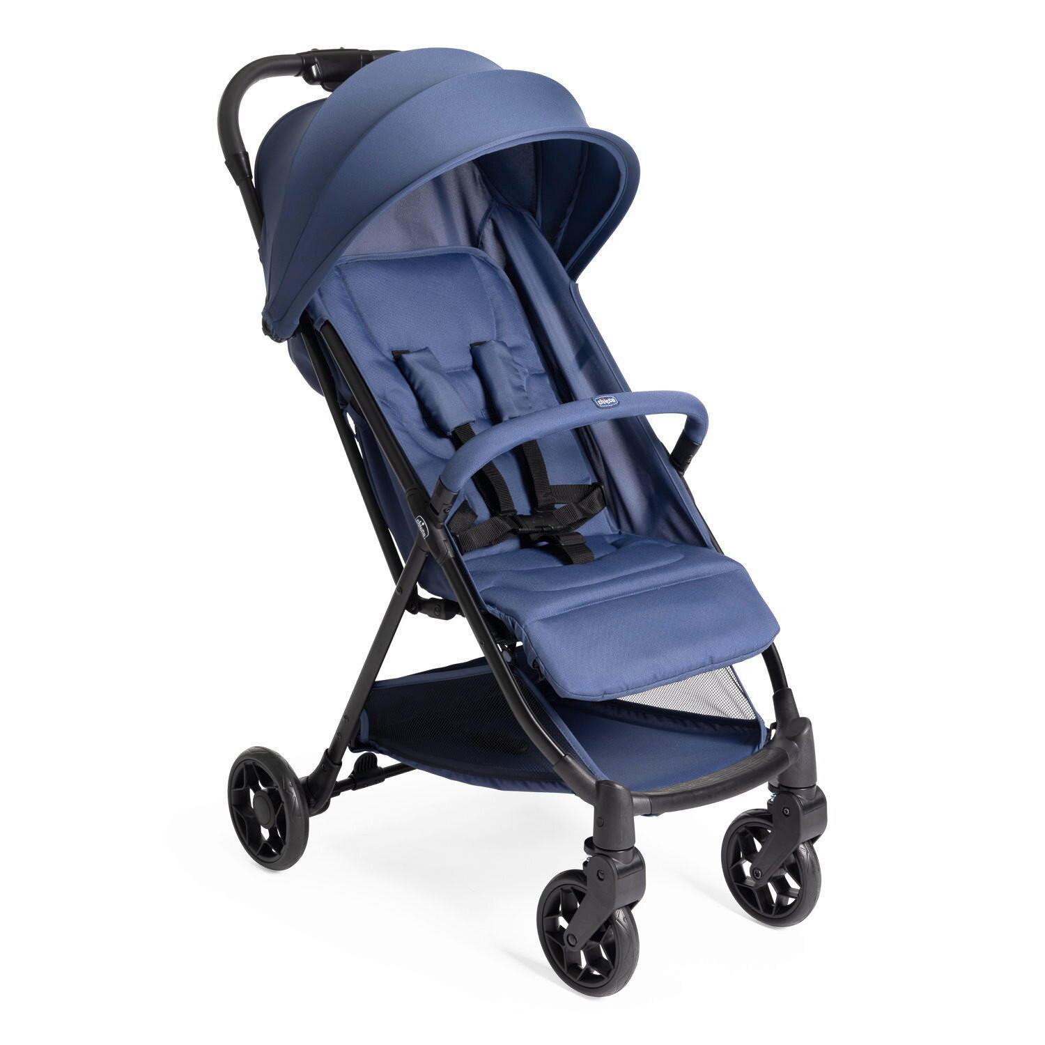 BUGGY Urbino  - Blau, Basics, Textil/Metall (53/103/80cm) - Chicco