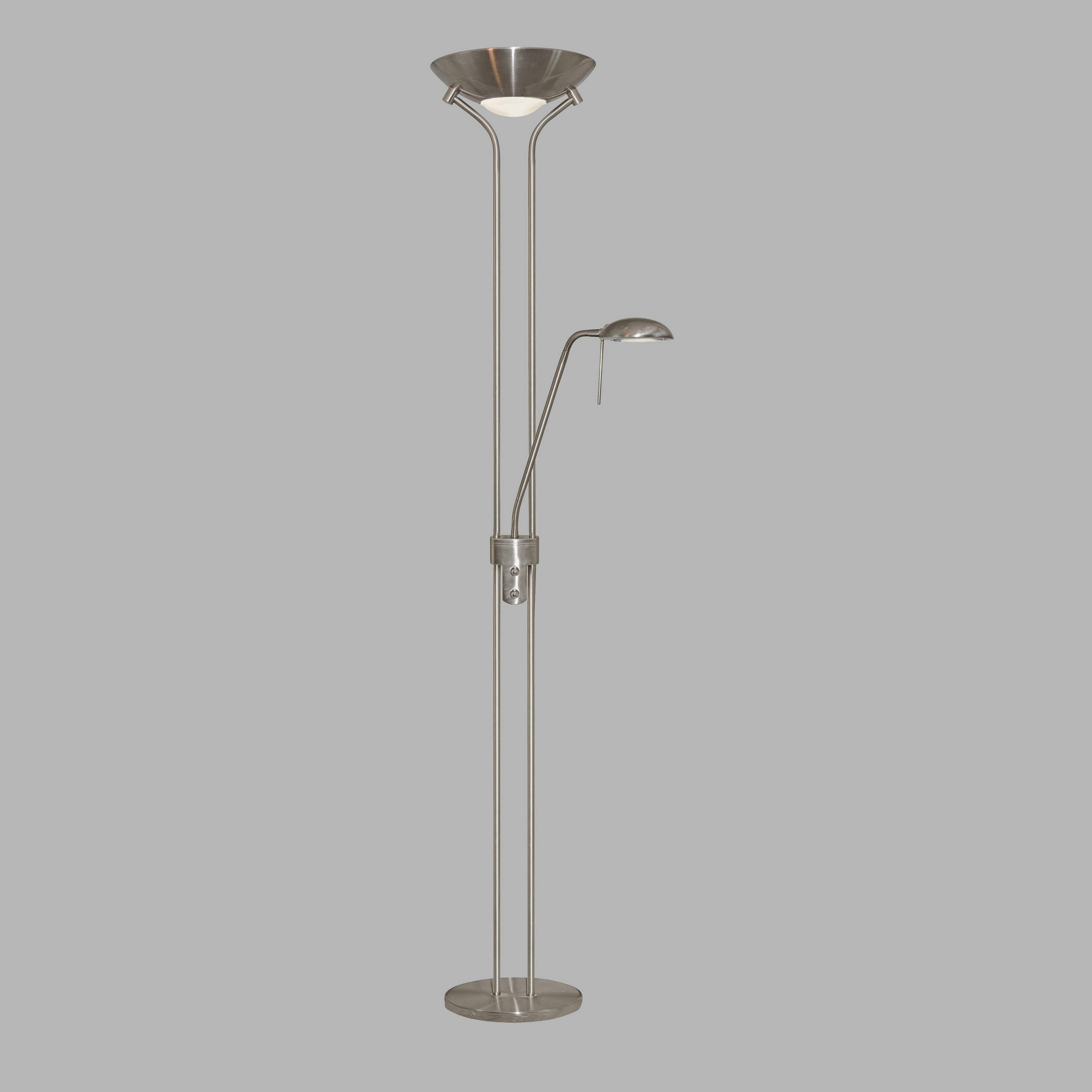 LED-GOLVLAMPA Mother & Child 25.4/180 cm    - silver, Basics, metall/glas (25.4/180cm)