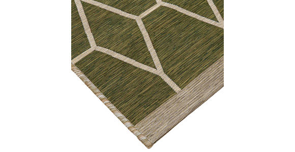 OUTDOORTEPPICH 123/180 cm Olea Olivgrün  - Olivgrün, Trend, Textil (123/180cm) - Dieter Knoll