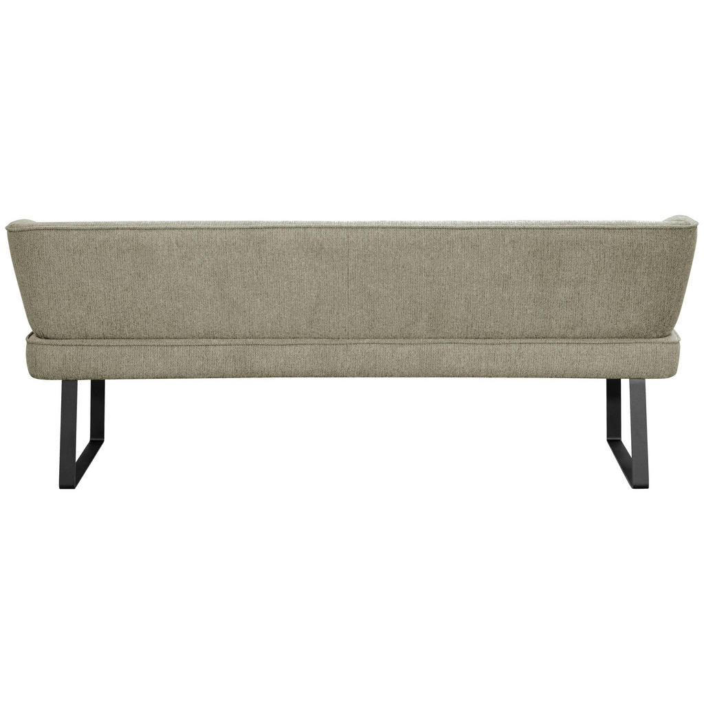 Thumbnail - Novel Sitzbank, Schwarz, Hellgrün, Metall, Textil, 3-4-Sitzer, 185x91x66 cm, in verschiedenen Größen erhältlich, mit Rüc...