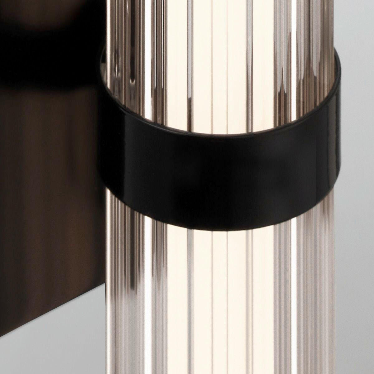 LED-WANDLEUCHTE - Chromfarben, Basics, Glas/Metall (35,5/9/10,1cm) - Elstead Lighting